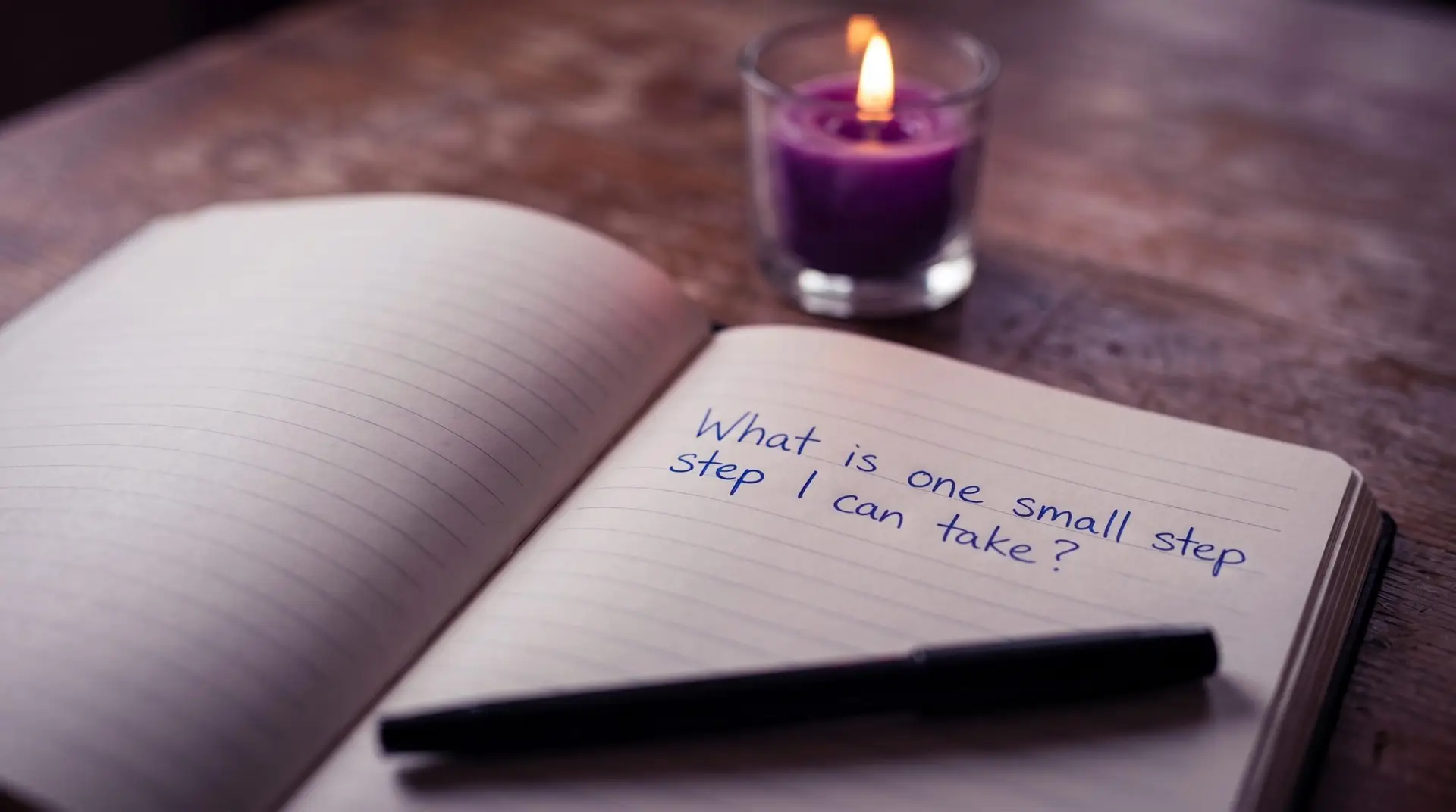 Journal prepared for reflecting on an inherited spiritual warning.